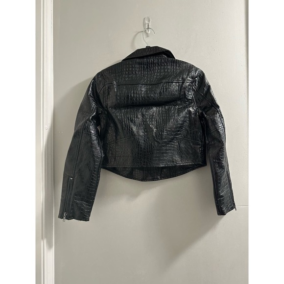 🔴Modcloth Crocodile Rock Moto Jacket XS - Picture 6 of 6